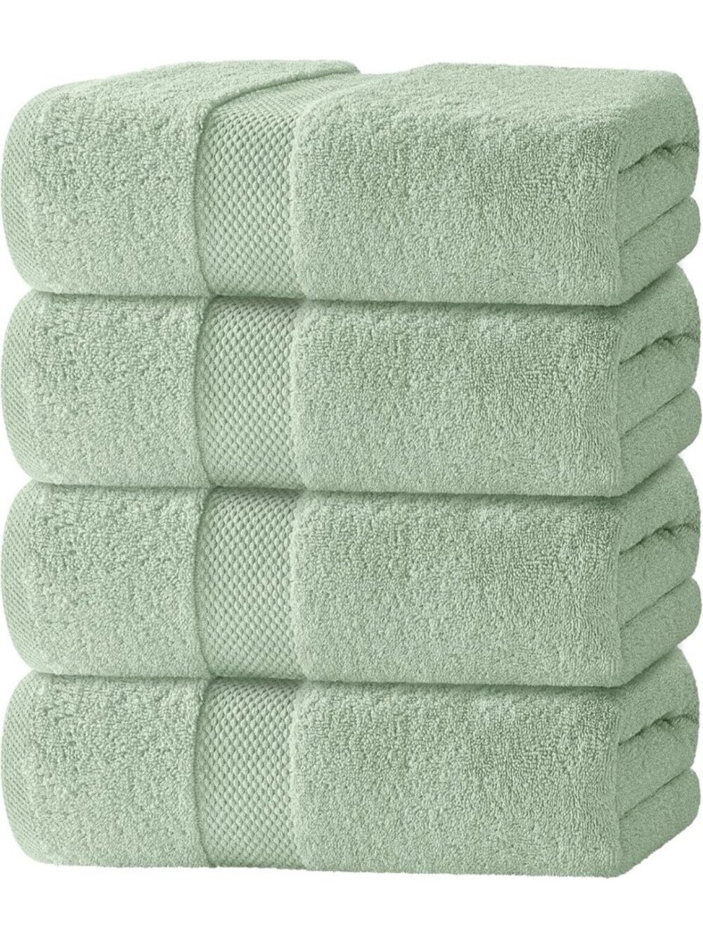 Luxury Ultra Soft Bath Towels Set of 4 - 700 GSM Highly Absorbent Quick Dry